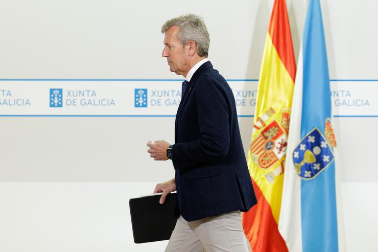 O presidente da Xunta, Alfonso Rueda. DAVID CABEZÓN @ XUNTA 