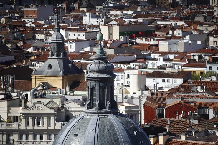Arquivo - (Foto de ARQUIVO) Vista dos tellados de Madrid, desde a Torre de Colón.  Eduardo Parra / Europa Press 07 marzo 2019, recursos, Madrid.  07/3/2019. EDUARDO PARRA / EUROPA PRESS - Arquivo / Europa Press