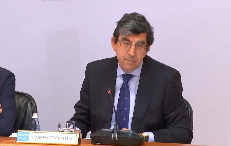 Arquivo - O presidente do Consello Galego dá Competencia, Ignacio López-Chaves, en comisión. CAPTURA - Arquivo 