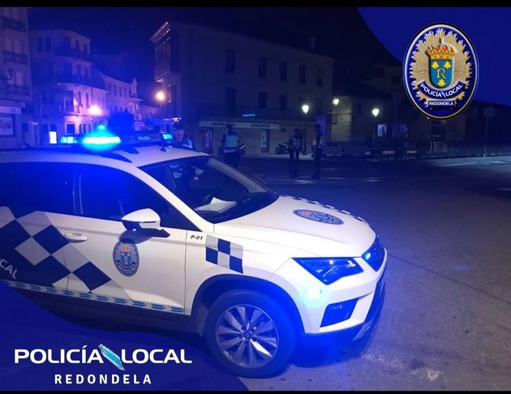 Imaxe dun coche da Policía Local de Redondela.. POLICÍA LOCAL DE REDONDELA / Europa Press