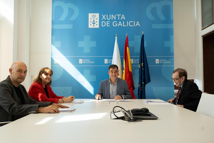 Reunión polo máster de Matemáticas, a 18 de xullo de 2025.. JAVIPEFOTO / Europa Press