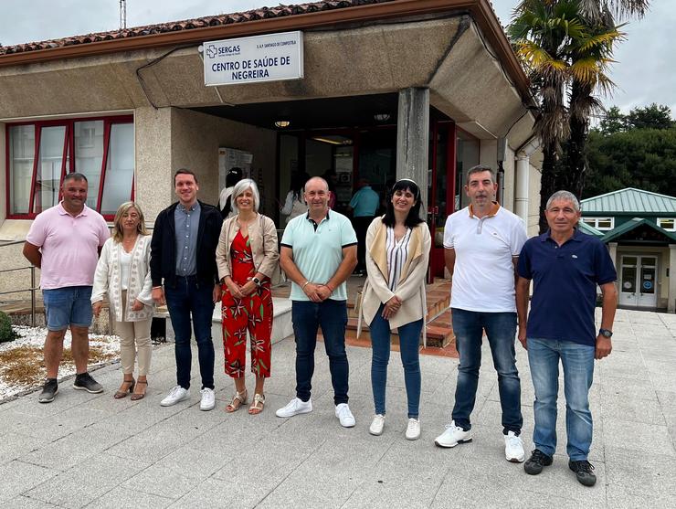 A deputada socialista Patricia Igrexas en Negreira / PSDEG