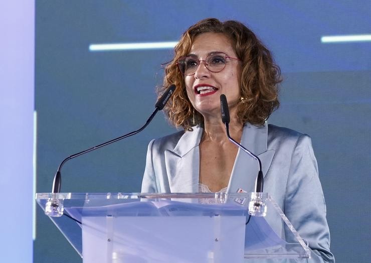A vicepresidenta primeira do Goberno e ministra de Hacienda, María Jesús Montero 
