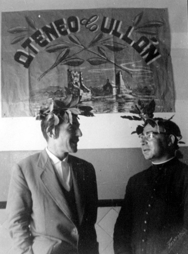 Os fundadores da Romaría Viquinga e o Ateneo Ullán, Faustino Rei e Baldomero Isorna, entran no Álbum de Galicia. CONSELLO DA CULTURA GALEGA 