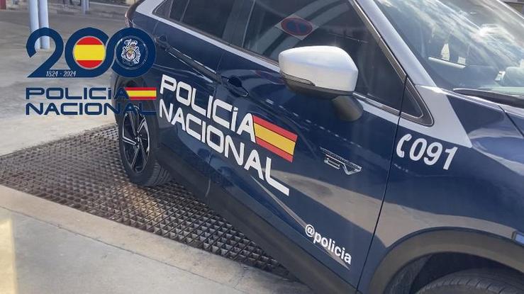 Imaxe de arquivo dun coche patrulla.. POLICÍA NACIONAL