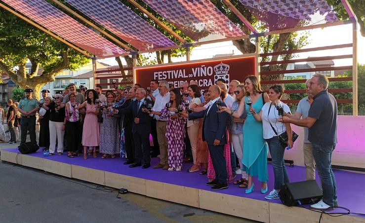 Presentación da sétima edición do Festival do Viño da Ribeira Sacra de Monforte. Foto: GC