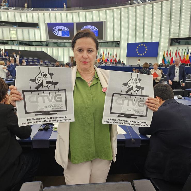 A eurodeputada do BNG, Ana Miranda. BNG / Europa Press