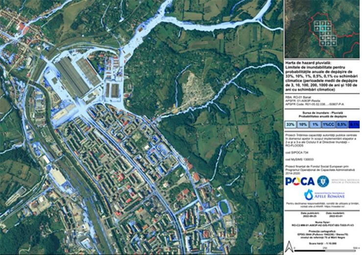 Estudo sobre inundacións da UDC. UDC / Europa Press