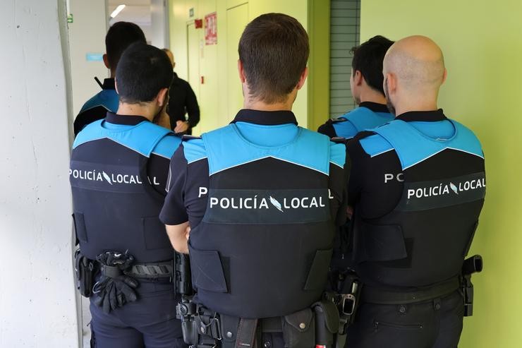 Axentes da Policía Local de Lugo.. POLICÍA LOCAL LUGO