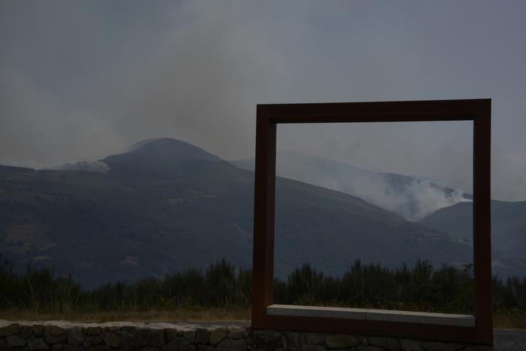 Miradoiro de Chandrexa de Queixa con vistas cara ao Macizo Central galego, a 11 de agosto de 2025, en Chandrexa de Queixa, Ourense, Galicia (España). Os incendios do verán en Galicia arrasan ata este 11 de agosto máis de 4.000 hectáreas, co princi. Rosa Veiga - Europa Press