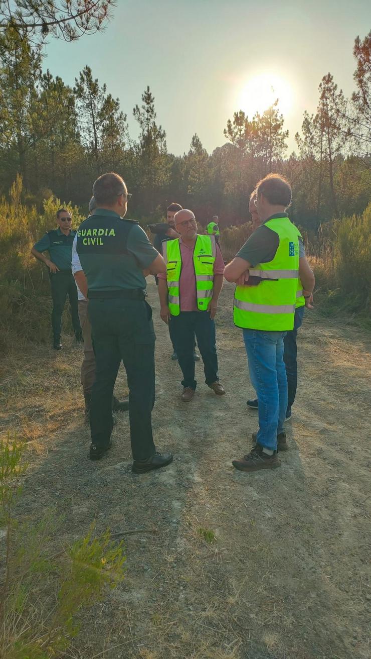 O subdelegado do Goberno en Pontevedra, Abel Losada, desprázase a Agolada. SUBDELEGACIÓN DO GOBERNO EN PONTEVEDRA