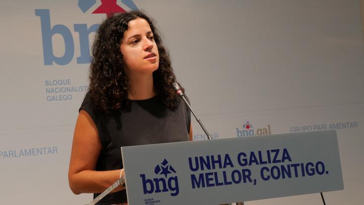 A deputada do BNG Noa Presas. BNG 