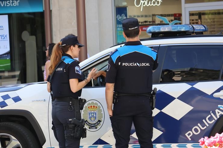 Axentes da Policía Local 