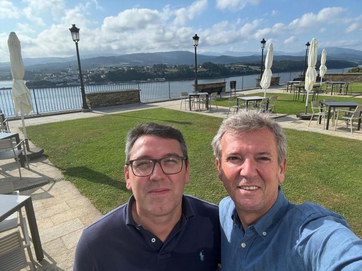 O presidente da Xunta, Alfonso Rueda, elixe Ribadeo para o inicio das súas vacacións / Xornal da Mariña