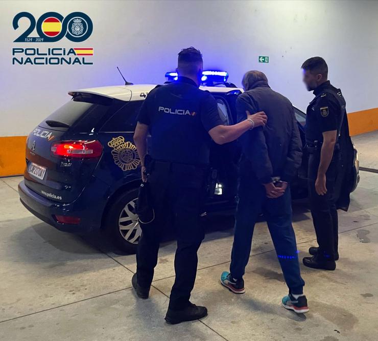 Imaxe do detido.. POLICÍA NACIONAL / Europa Press