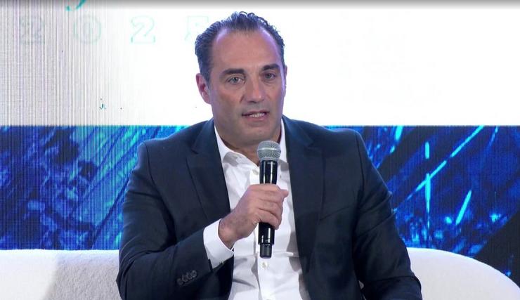 O conselleiro delegado de Stellantis, Antonio Filosa 