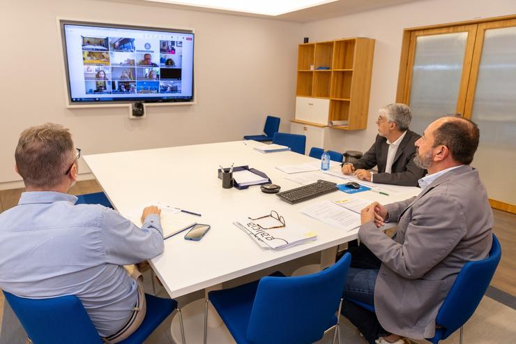 Reunión da Comisión Executiva do Consello Xacobeo, con participación do director de Turismo de Galicia, Xosé Merelles 