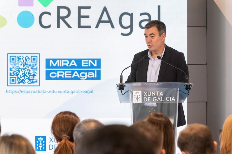 O conselleiro de Educación da Xunta, Román Rodríguez 