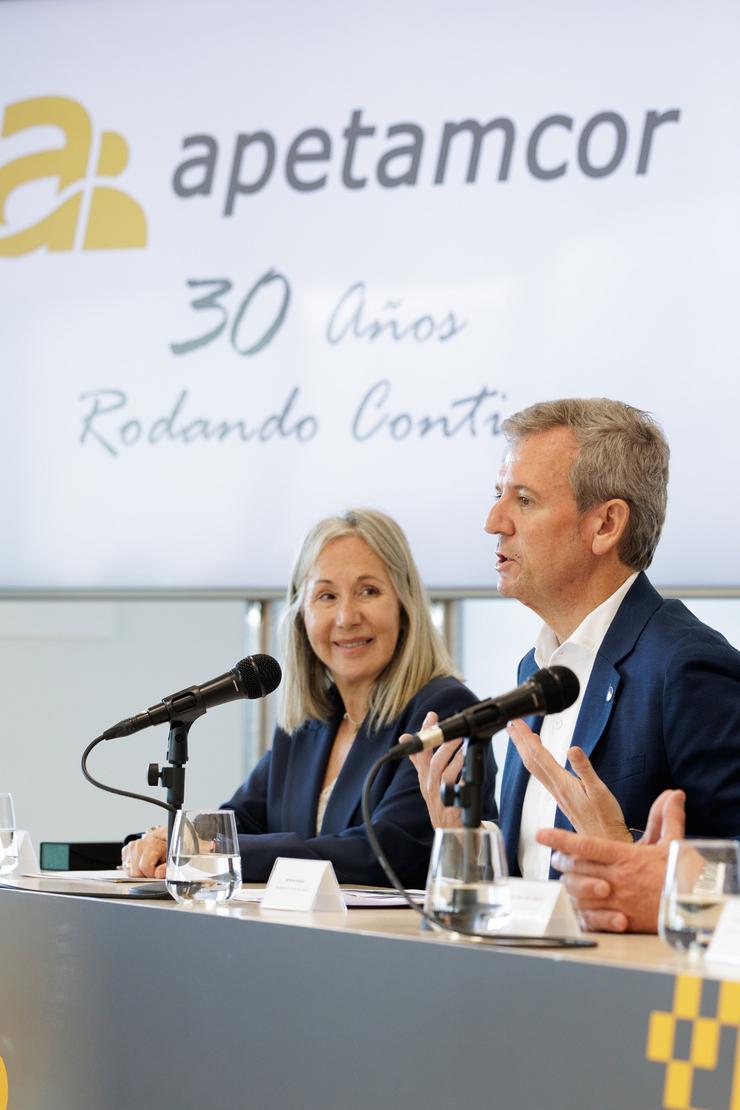 Rueda reúnese con representantes do sector do transporte.. Xunta de Galicia / Europa Press