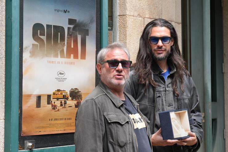 Arquivo - O director da película 'Sirât', Oliver Laxe, ofrece unha rolda de prensa, a 26 de maio de 2025, en Santiago de Compostela. Foto de arquivo.. Álvaro Ballesteros - Europa Press - Arquivo 