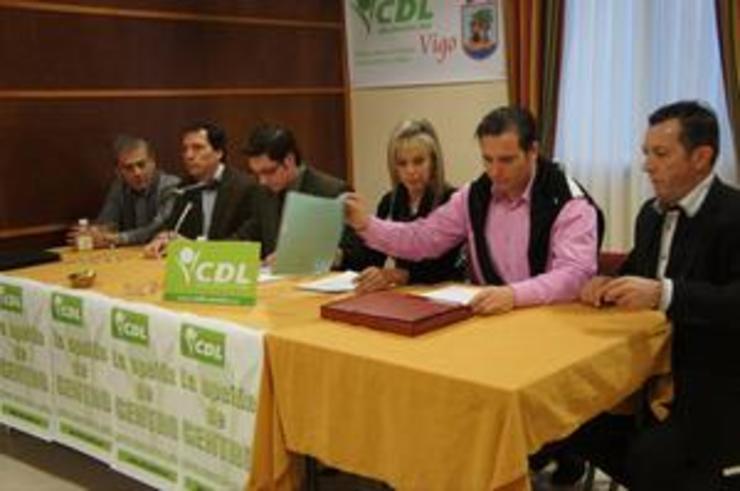 Acto de presentación da lista do CDL en vigo