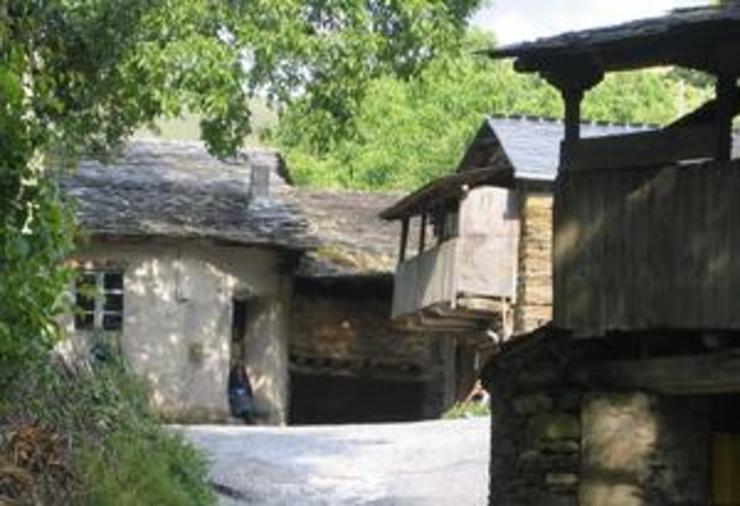Unha das imaxes tomada en Ferramulin, unha aldea do Courel.