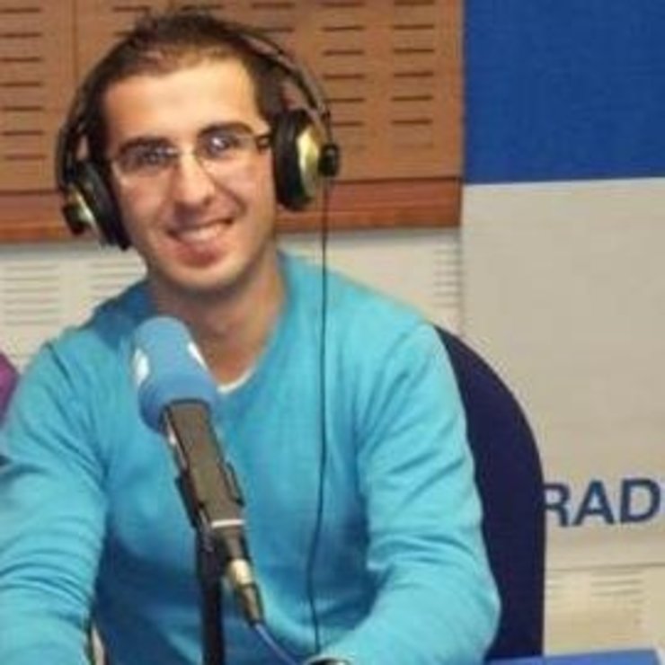 Alberto Freire, locutor de Radio Galega