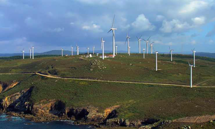 Muíños en Cabo Vilan