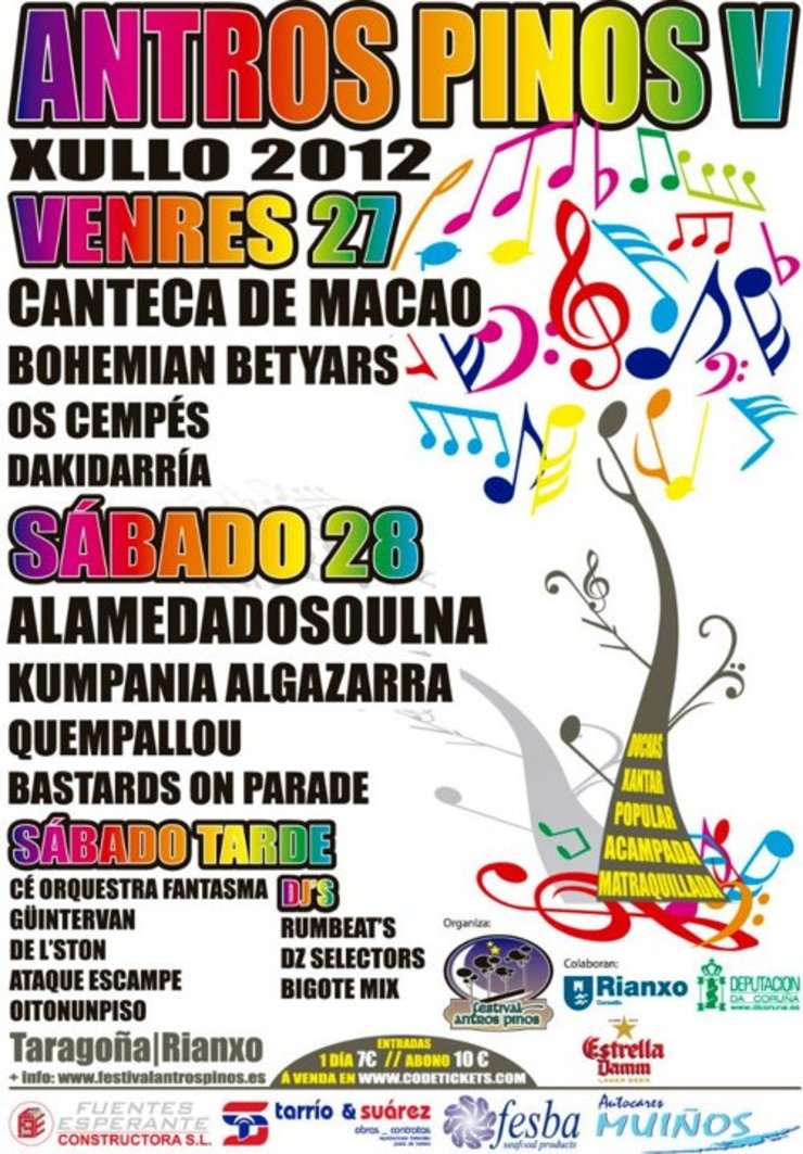 Cartel desta edición de Antrospinos