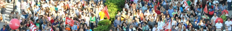 Manifestación na Coruña contra os recortes