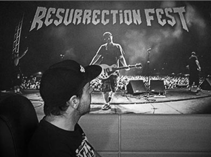 Iván Méndez, organizador do Resurrection Fest