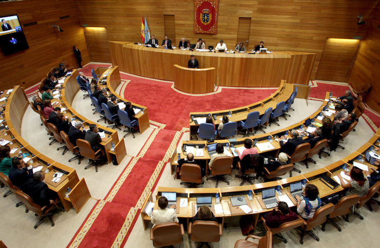 Un momento do debate de Estado da Autonomía