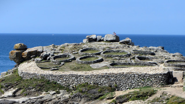 Castro de Baroña, en Porto do Son / Arquivo