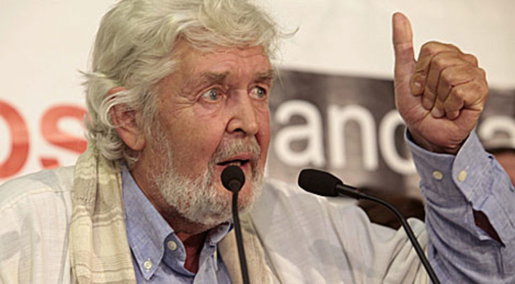 Rolda de prensa de Xosé Manuel Beiras