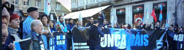 Protesta de Nunca Máis 