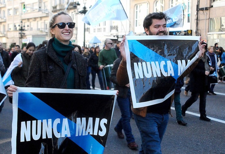 Manifestación en Vigo de 
