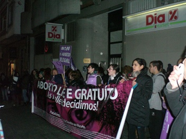Protesta contra o aborto