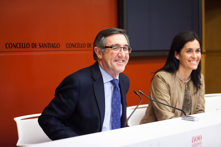 Paula Prado e Angel Currás