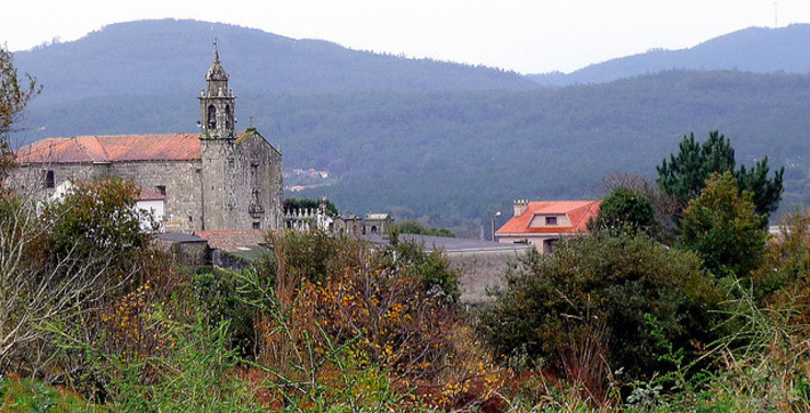 Vistas de Laíño, en Dodro/ Certo