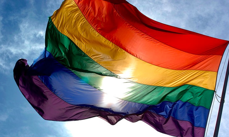 Bandeira LGBT / Ludovic Bertron Wikipedia