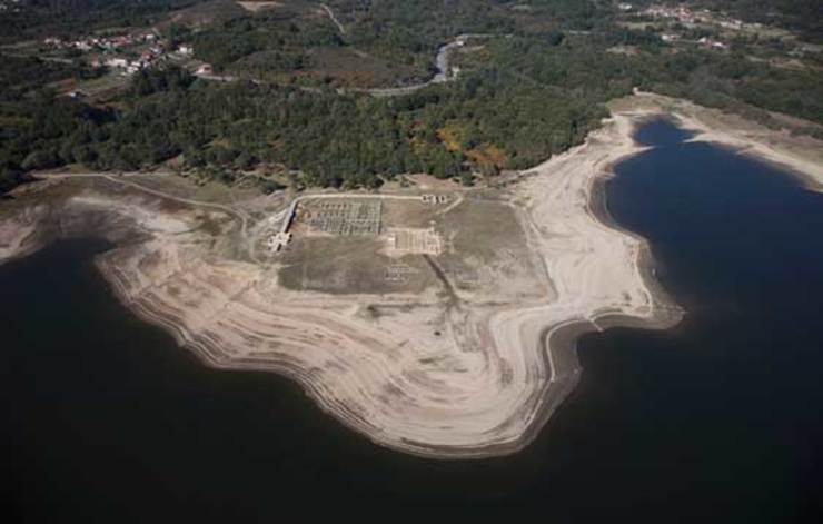 Campamento romano de Aquis Querquennis, en Bande / Arquivo