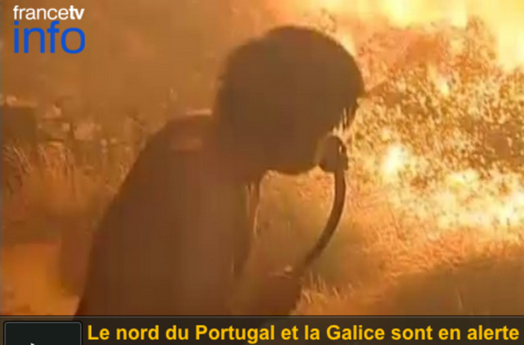 Información sobre os lumes en Galicia en France.tv