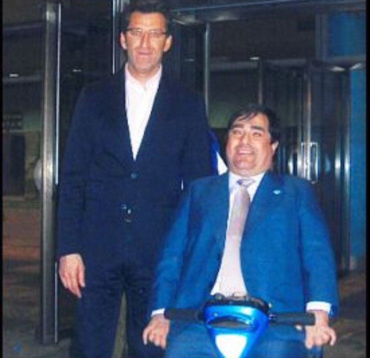 Feijóo con Gerardo Crespo