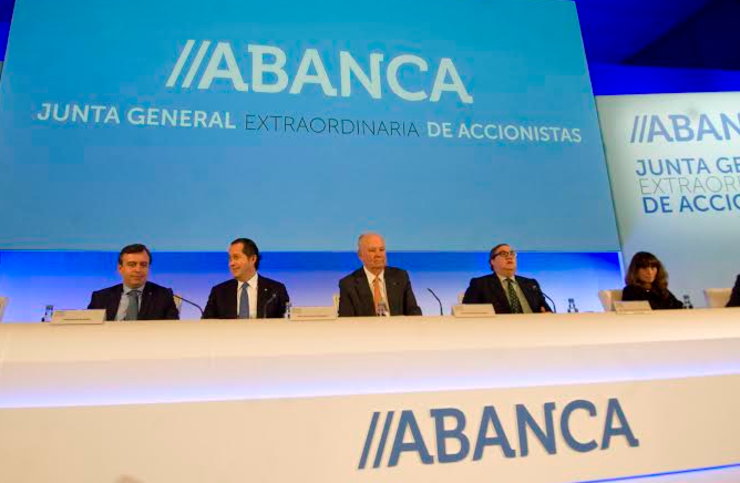 Xunta xeral de accionistas de Abanca no Palexo da Coruña