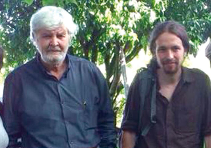 Xosé Manuel Beiras e Pablo Iglesias