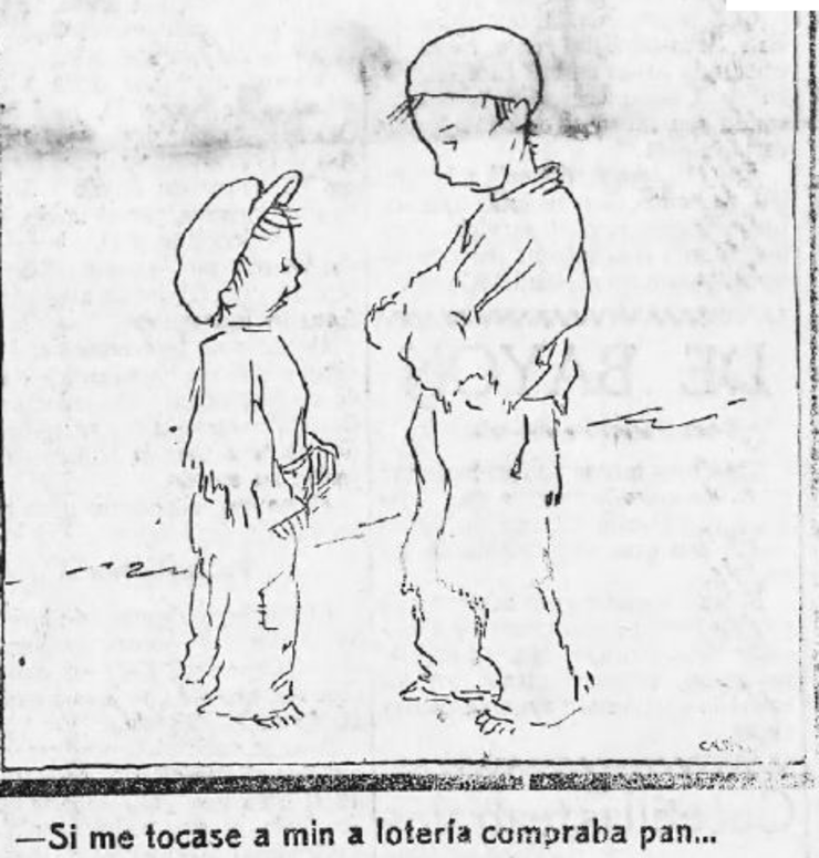 'Pobres' unha Cousa de Castelao no Diario de Galicia