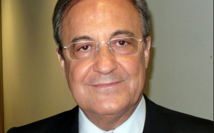 Florentino Pérez, presidente do Real Madrid e da construtora ACS 