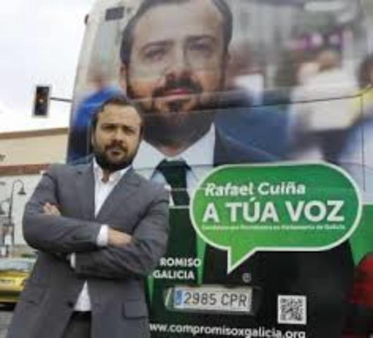 Rafael Cuíña, líder de CxG en Pontevedra