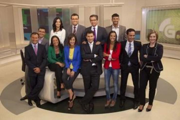 Algúns dos presentadores dos espazos informativos da TVG