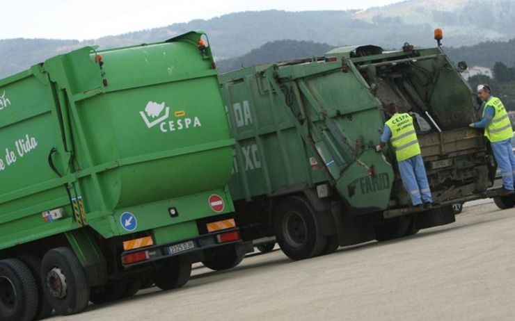 Camións de recollida do lixo / cespa.es